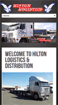 Mobile Screenshot of hiltonlogistics.co.za